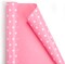 Pink Reversible Wrapping Paper Roll – Polka Dot Gift Wrap for Girls, Birthday, Wedding, Baby Shower & All Holidays (17" x 32.8')